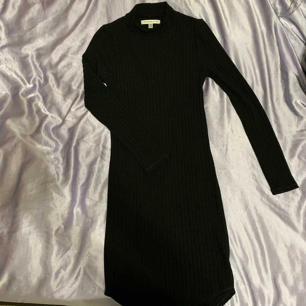 NWOT Long Sleeve Turtle Neck A&F Bodycon Dress